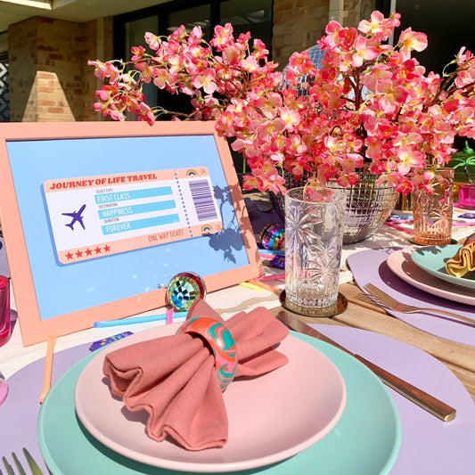 Journey of life ticket - Happiness