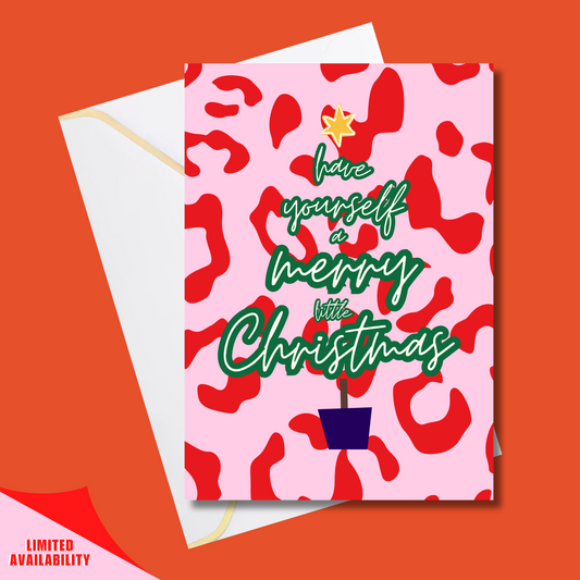 Christmas card red bundle - (5x7” print/card)