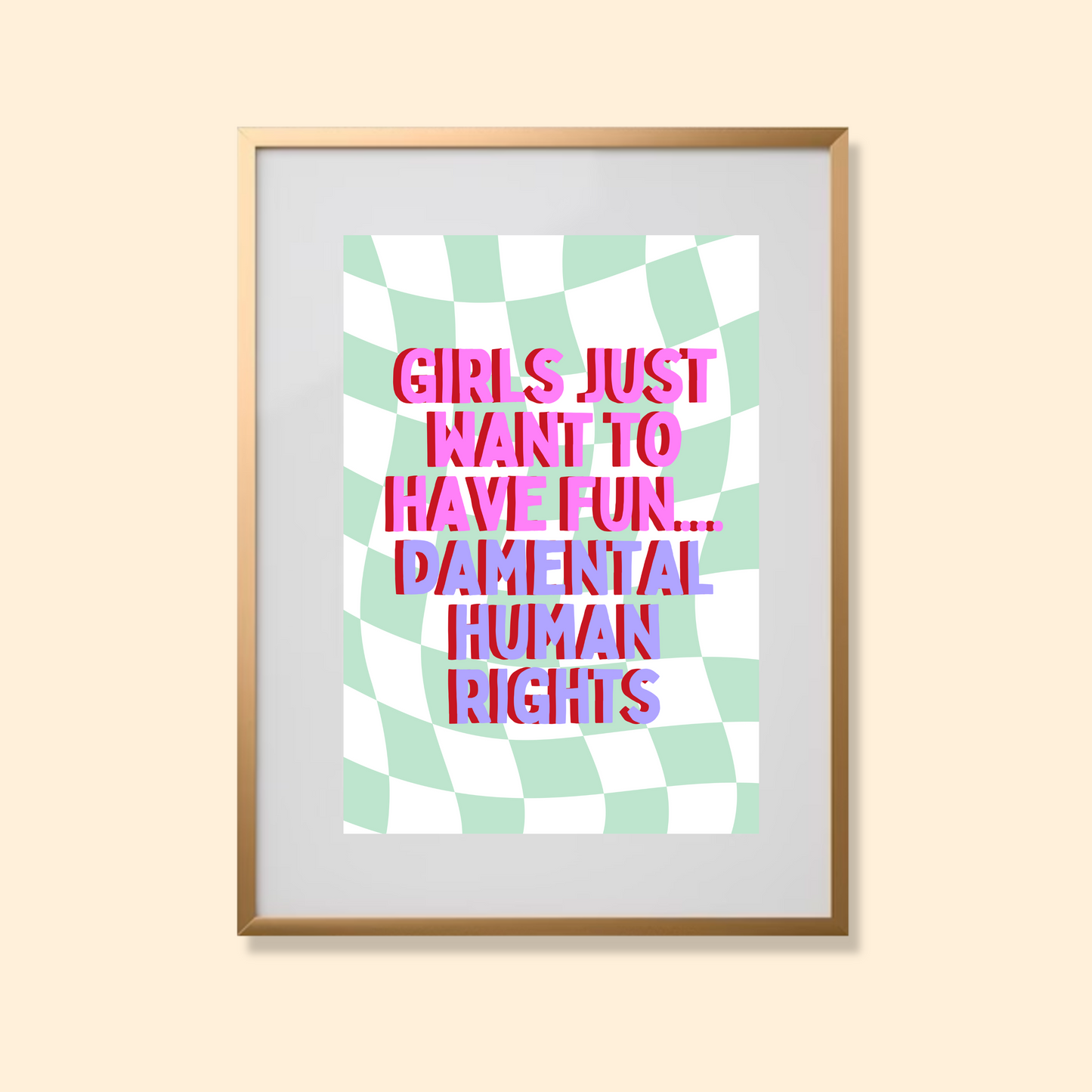 Girls just want to have fun…