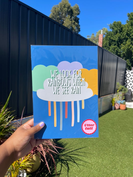 We look for rainbows