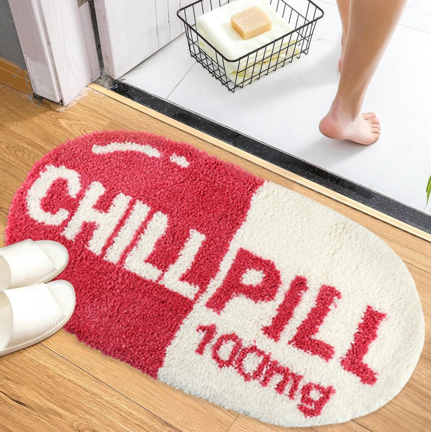 Chill pill rug