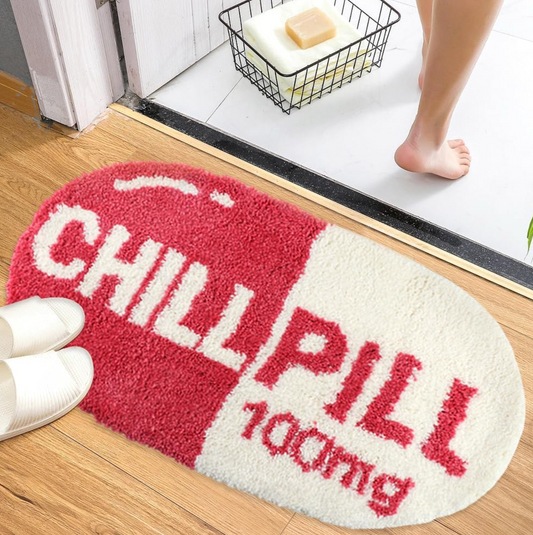 Chill pill rug