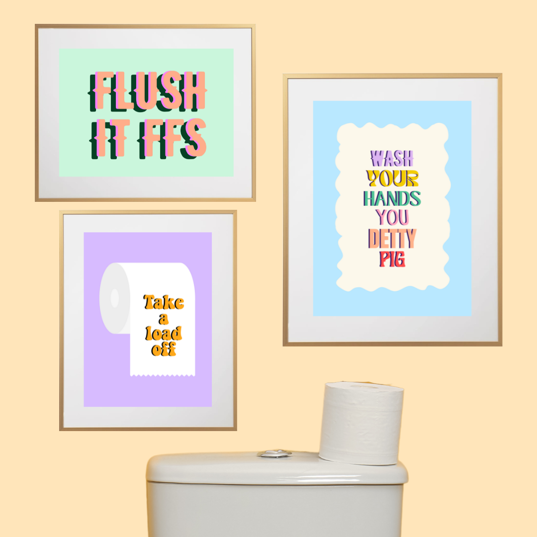 Wash your hands you detty pig