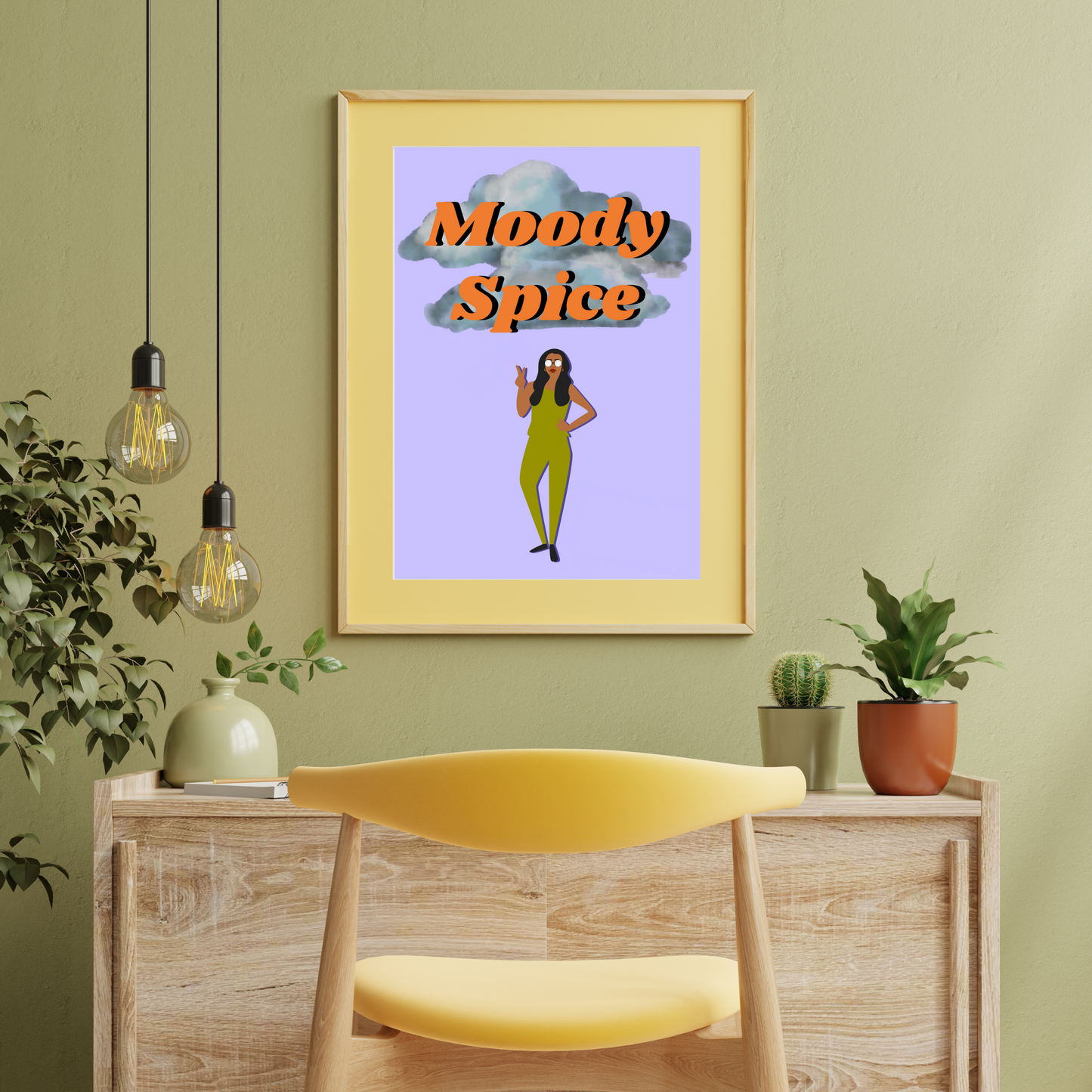 Moody Spice - Biracial Queen