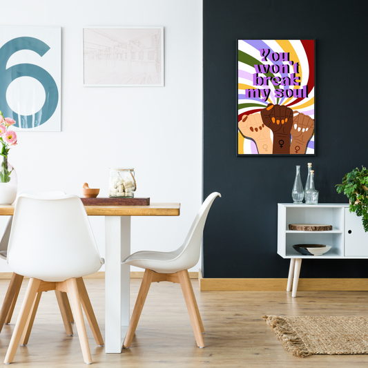 You won't break my soul