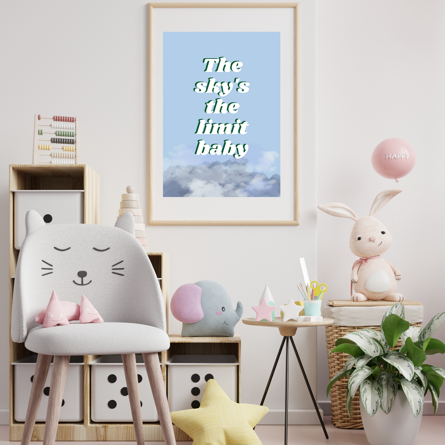 The sky's the limit baby