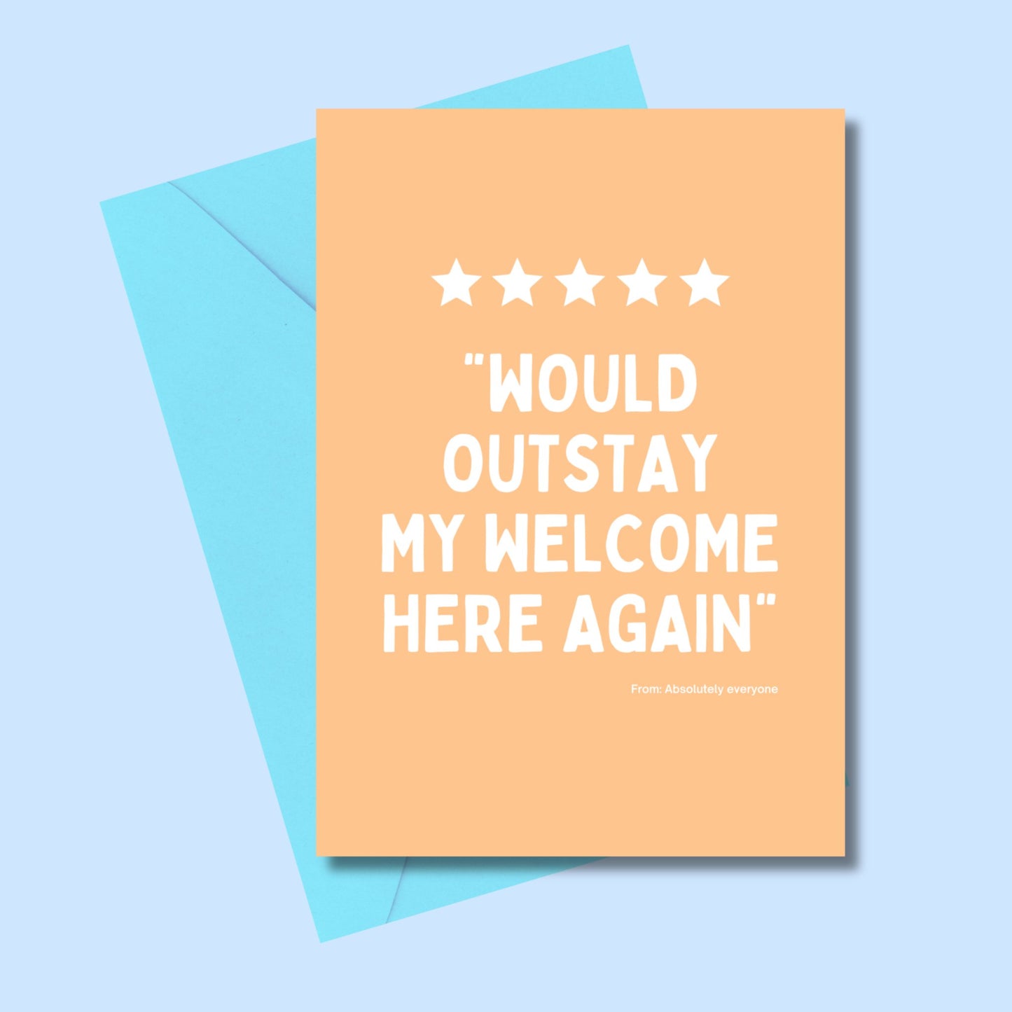 5* review (5x7” print/card) - Utter tutt