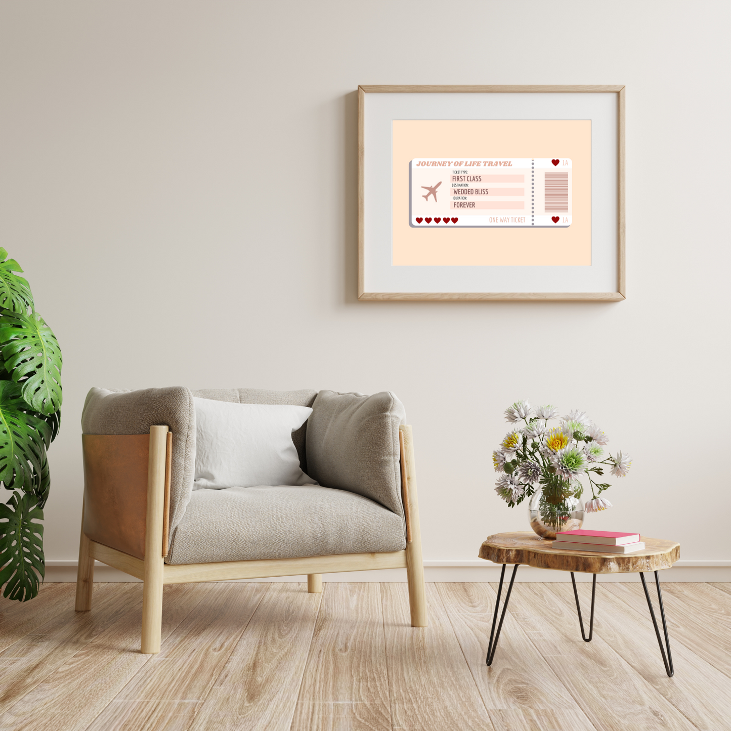 Journey of life ticket - Wedded bliss