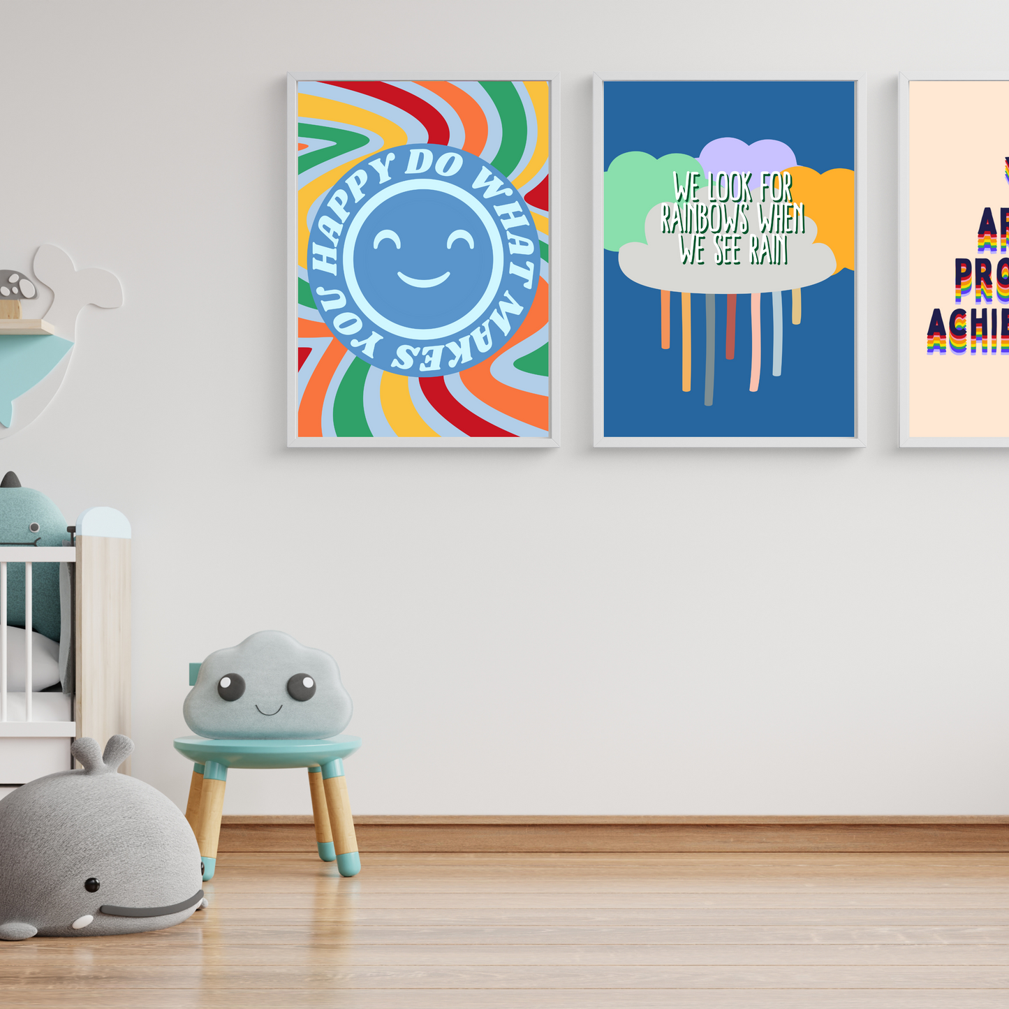 We look for rainbows