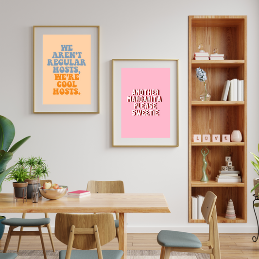 We aren't regular hosts...