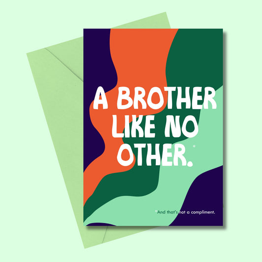 A Brother like no other (5x7” print/card) - Utter tutt
