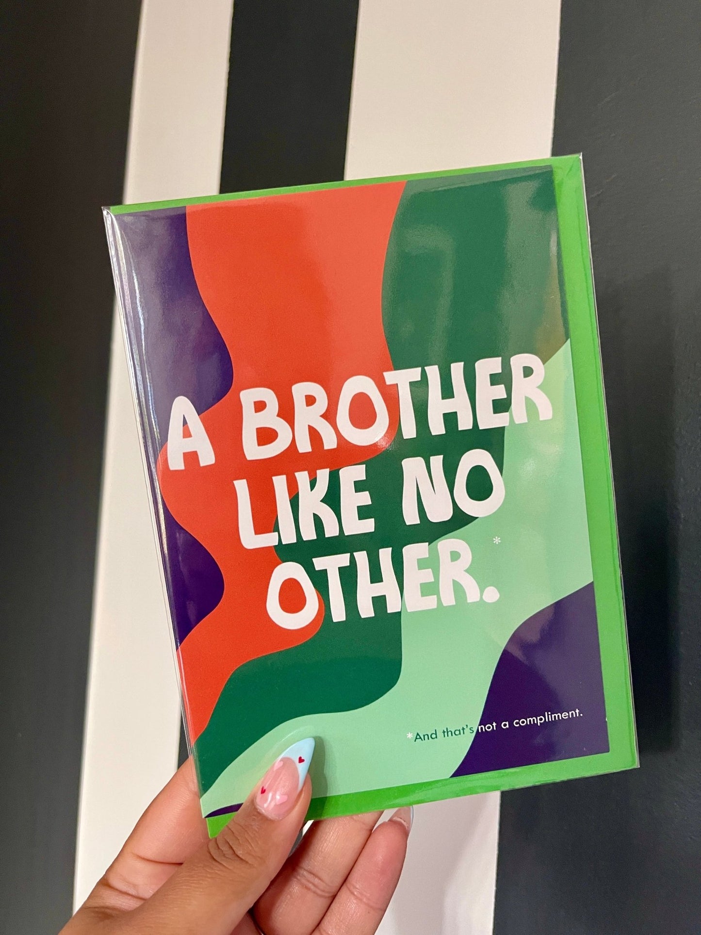A Brother like no other (5x7” print/card) - Utter tutt