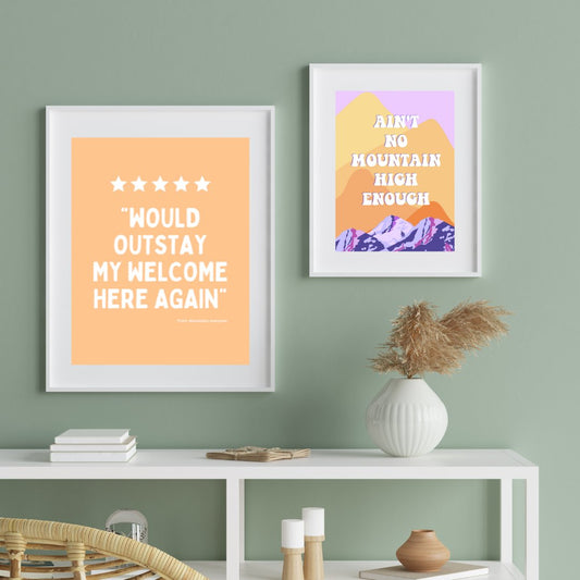 Ain't no mountain high enough - Utter tutt