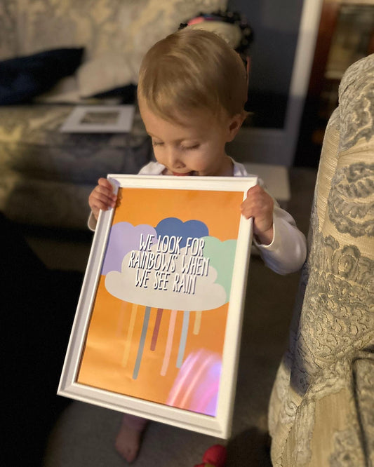 We look for rainbows