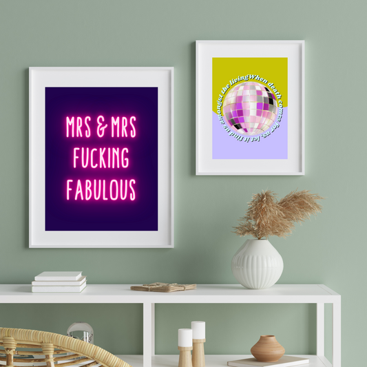 Mrs & Mrs F**king Fabulous