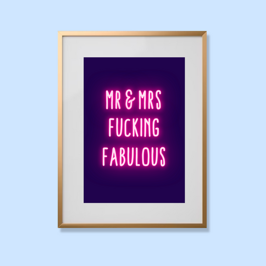 Mr & Mrs F**king Fabulous
