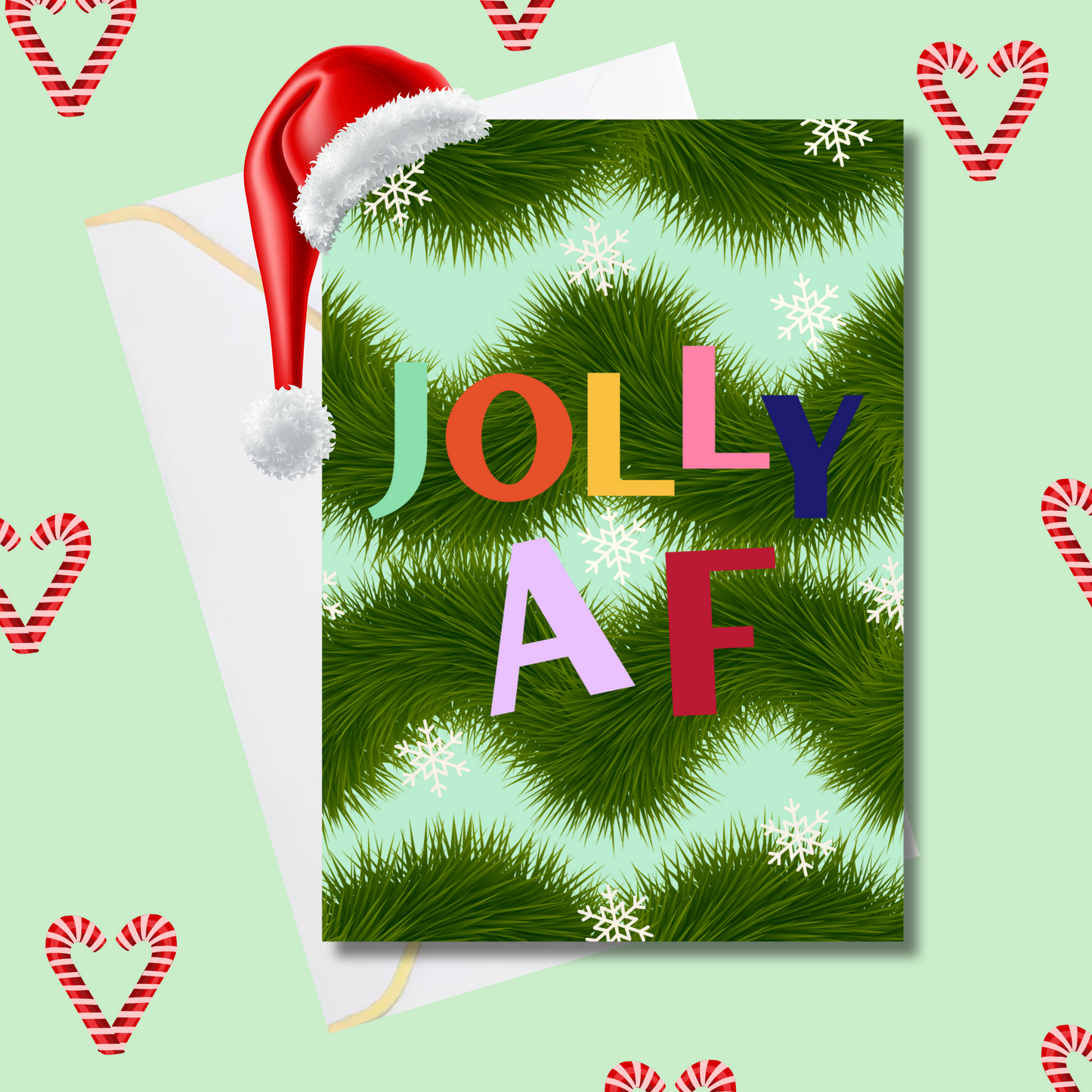 Jolly AF (5x7” print/card)