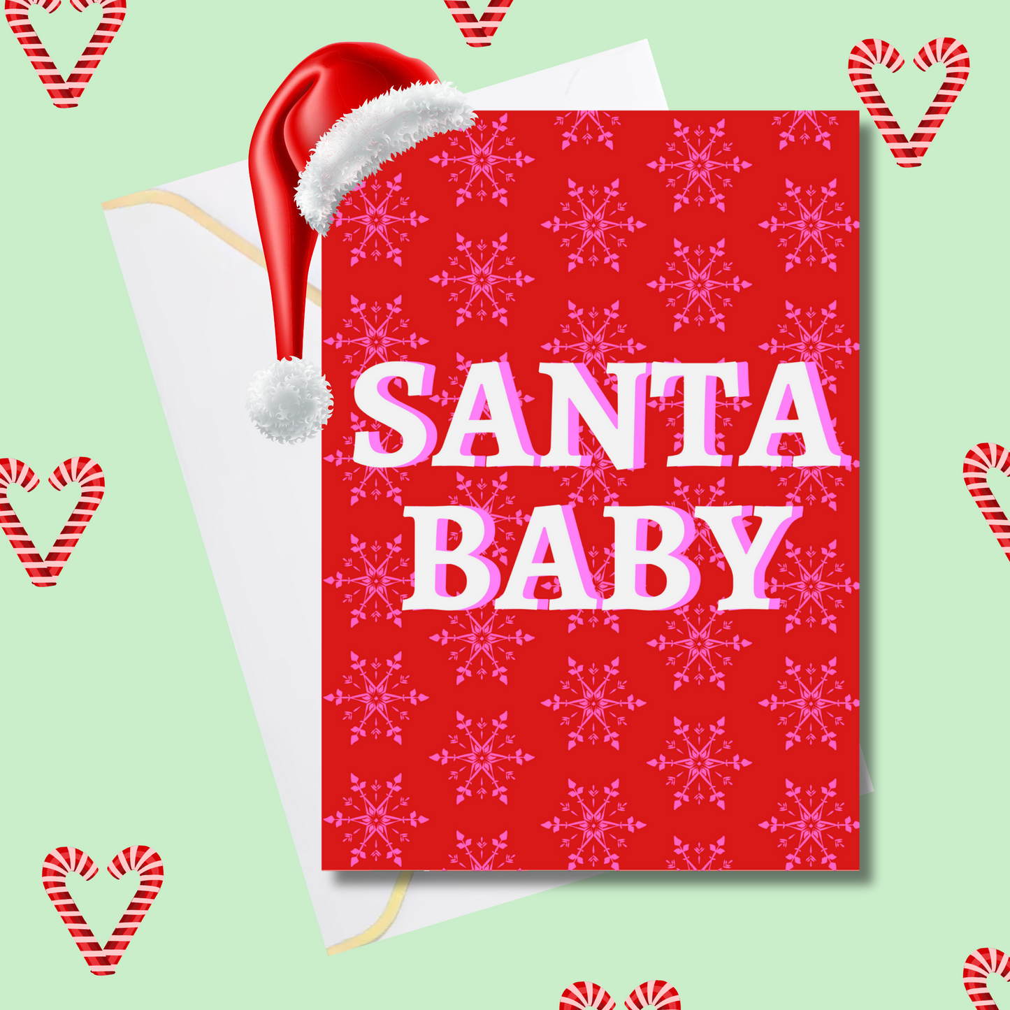 Santa baby (5x7” print/card)k