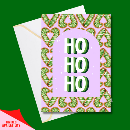 Christmas card pink bundle -  (5x7” print/card)