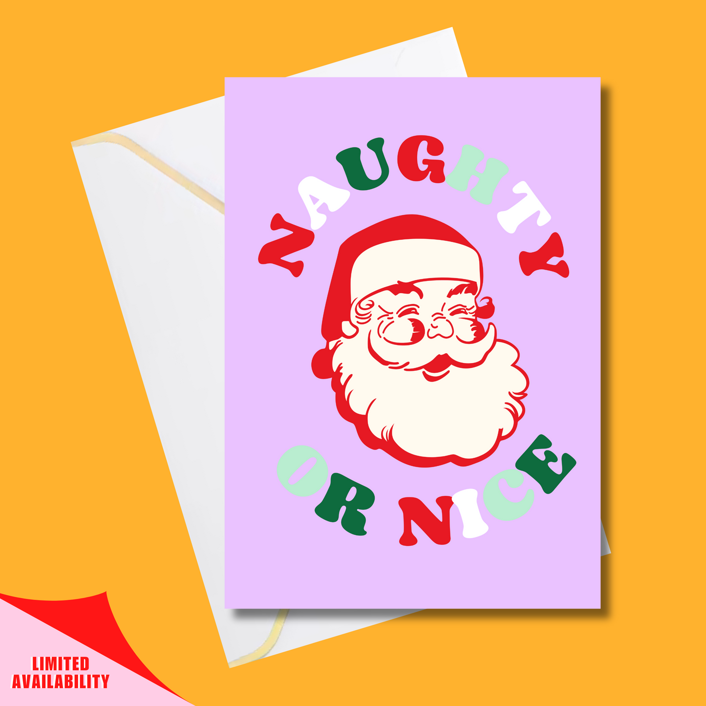 Christmas card pink bundle -  (5x7” print/card)