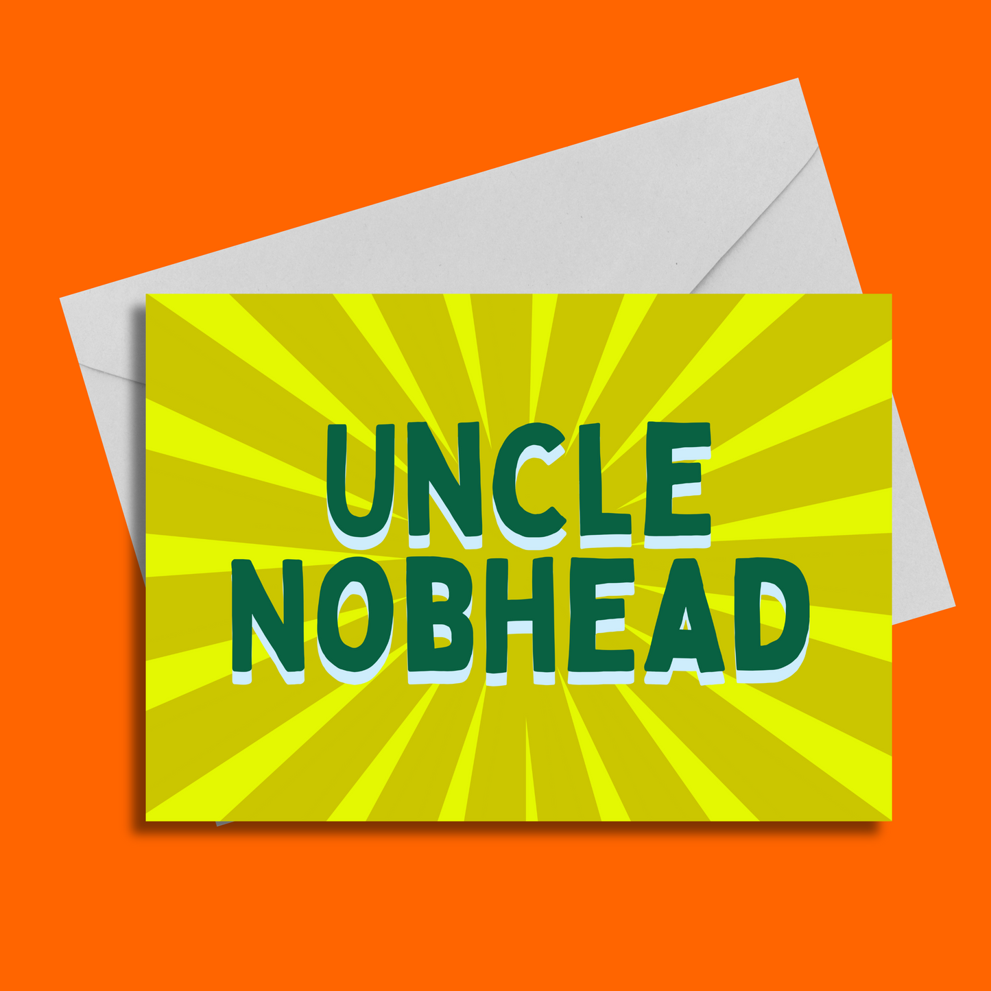 Uncle Nobhead (5x7” print/card)