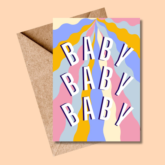 Baby Baby Baby (5x7” print/card) - Utter tutt